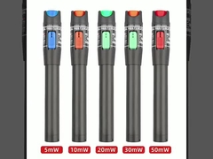 Stylo visuel rouge 3D 650nm 10mw 8-10KM de repère de défaut du laser VFL de câble optique de fibre du point de gel LD