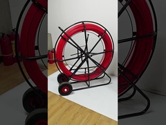 4.5-18mm Rodeur de conduit en fibre de verre Machine de traction de câble optique en fibre