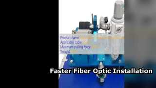 Solution de machine de soufflage de câbles à microfibre FK400WQ