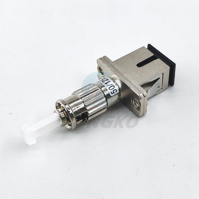 Femelle à plusieurs modes de fonctionnement en métal 50/125 à l'adaptateur masculin, Sc à l'adaptateur hybride optique de fibre de St