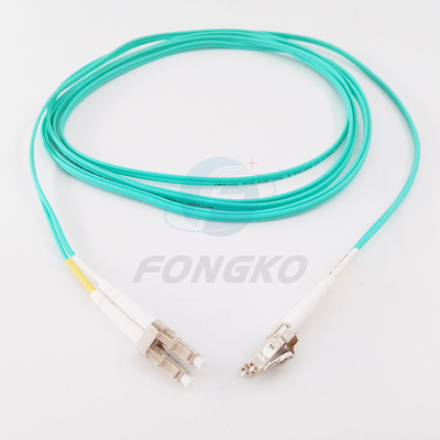 OM3 pullover de fibre optique, corde de correction optique de réseau de LC Ftth