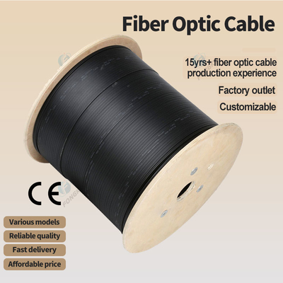 Câble à fibres optiques GYXTW GYTA GYTS 1km de fibre de FONGKO par baisse d'Adss Ftth de mètre