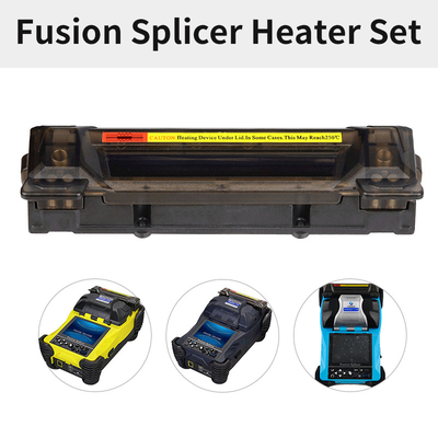 Four Heater Set Black de chauffage de pince de fusion de fibre de FONGKO