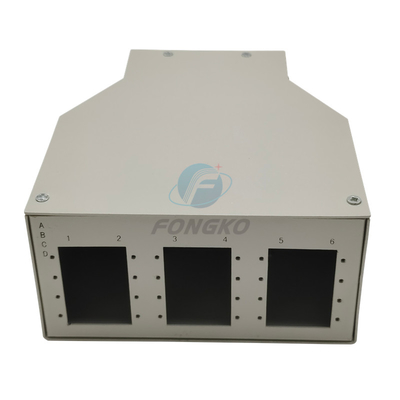Boîte de bornes IP55, mini panneau de fibre optique 12 ports