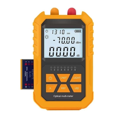 FONGKO OPM VFL tout en un compteur de puissance Testeur de câble à fibre optique RJ45 Compteur de puissance optique multifonctionnel
