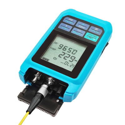 FONGKO Mini Wattmètre à Fibre Optique - Wattmètre Optique 4 Fonctions avec RJ45, Laser, WIFI, Réseau, Rechargeable, OPM
