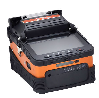 AI-6C 8 Temps d'épissage 18s Machine de soudage de fibre de chauffage de noyau Six moteurs Splicer à fusion avec alignement du noyau