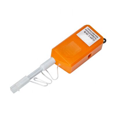 Stylo de nettoyage fibre optique FKEQU-446 CLEP-125-M pour LC/MU 1,25 mm avec plus de 800 nettoyages, type MINI, couleur orange, nettoyeur de connecteur fibre optique