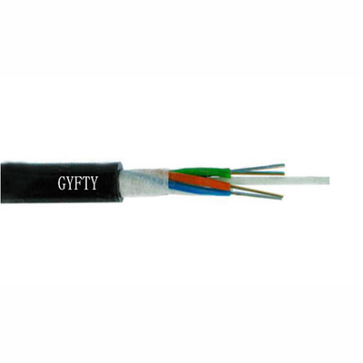 Internet de haute résistance 8.8mm~14mm de câble optique de fibre de Gyfty Ftth de norme du CEI