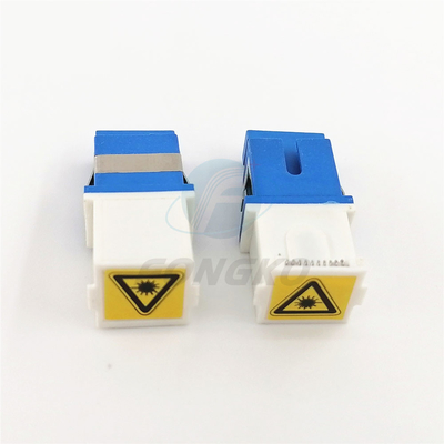 Coupleur optique de connecteurs d'adaptateurs de fibre de Sc de SM de mode unitaire