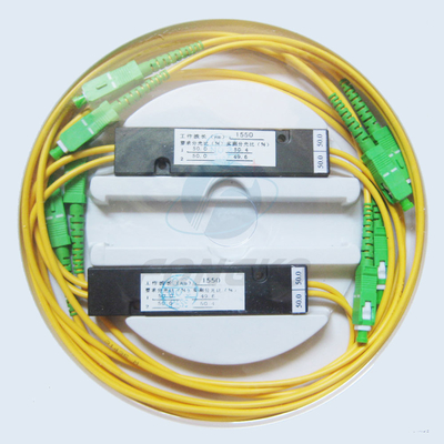 Diviseur optique 1310nm de fibre de haute qualité du 2:2 SC/APC ou coupleur micro de rapport de 1490nm ou de 1550nm FTTH 2*2 FBT