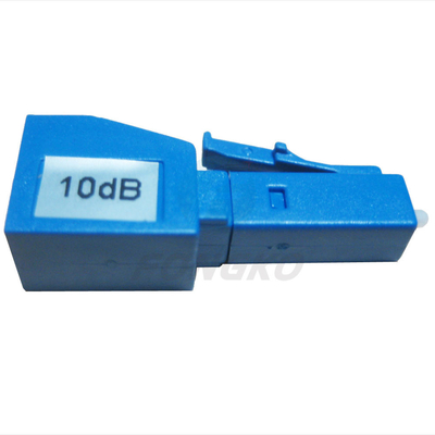 Connecteur optique d'atténuateur de fibre d'ODM 10dB LC/UPC RPA