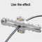 Couteau de mise en gaine de tube d'ouvreur de câble de câble vertical longitudinal lâche de découpeuse