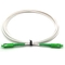 cordes de correction 3.0mm blanches de fibre de câble de 2.0mm, fibre Patchcord optique de G652D