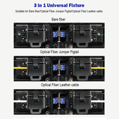 Pince optique de fibre d'affichage d'affichage à cristaux liquides de couleur de TFT, machine de épissure optique de fibre de FONGKO