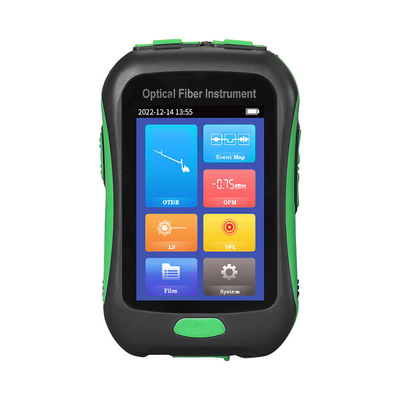 Instrument de fibre optique OTDR Live Test actif 1550nm 20dB 80KM d'OPM VFL OLS LED