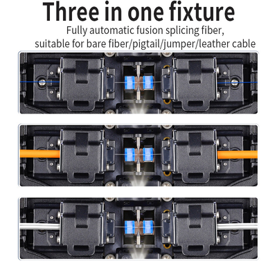 Machine de épissure optique de soudure noire FONGKO FKEQU-140 de la fibre 6s