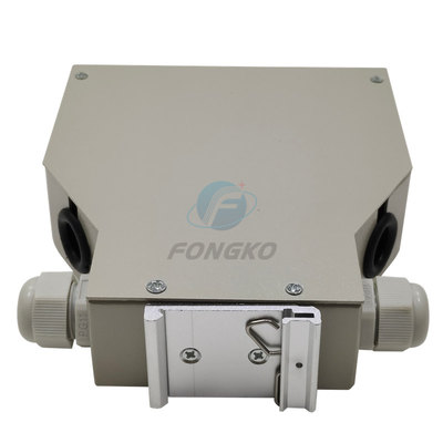 Boîte de terminaison à fibre optique à 8 cœurs ftth à 4 ports Lc Duplex