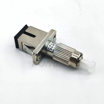 SC Femme à FC Homme Adaptateur hybride en fibre optique FTTH Métal en mode unique