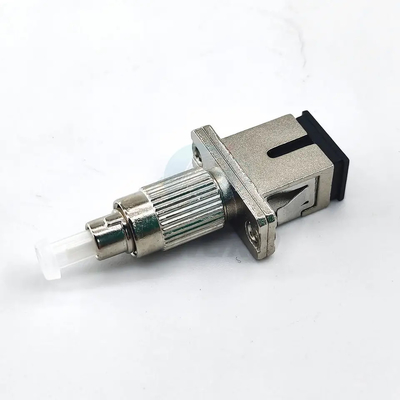 SC Femme à FC Homme Adaptateur hybride en fibre optique FTTH Métal en mode unique