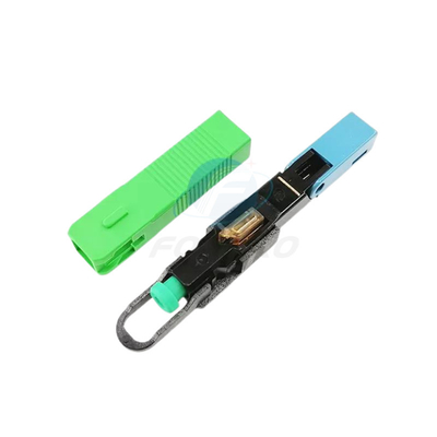 SC APC UPC Connecteur rapide en fibre optique FTTH Coupler optique pour câble à décharge