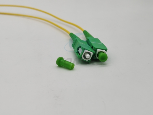 SC/APC à SC/APC câble à fibre optique MM SM Simplex 9/125 G652D G657A câble optique