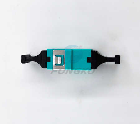 OM3 MPO Adaptateur à fibre optique APC UPC Adaptateur FTTH Aqua Coupler optique