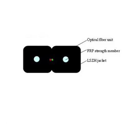 SC UPC APC câble à fibre optique SM Simplex G652D G657A