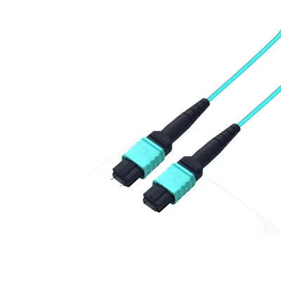 MPO/UPC - Homme MPO/APC - Femme câble à fibre optique OM3 FTTH 12 cœurs câble à fibre optique