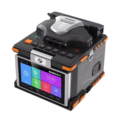 Machine de soudage à fibre optique FTTH 6 moteurs Splicer à fusion à fibre optique