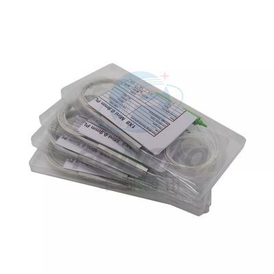 1*8 SC APC Fibre optique PLC Splitter 1:8 Tuyaux en acier FTTH Mini optique PLC Splitter
