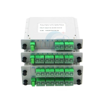 1*8 1*16 1*32 SC APC Splitter PLC à fibre optique LGX FTTH Splitter PLC à fibre optique