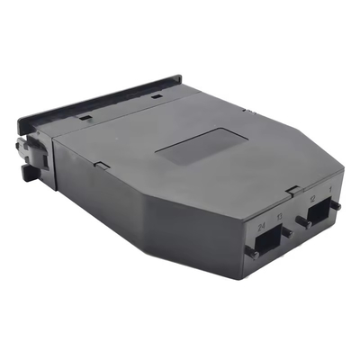 24F Black LC Duplex Multimode MPO MTP Fibre Cassette pour le panneau de patch OM3 OM4 OS2 à 24 ports