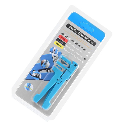 Stripper de fibres laser médicale pour câbles à fibre optique bleu/gris/noir