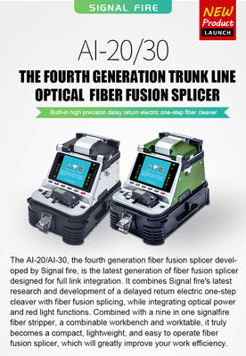 AI20 AI30 FTTH Splicer à fusion FTTH soudeur à fibres optiques Machine à épissure à fibres optiques