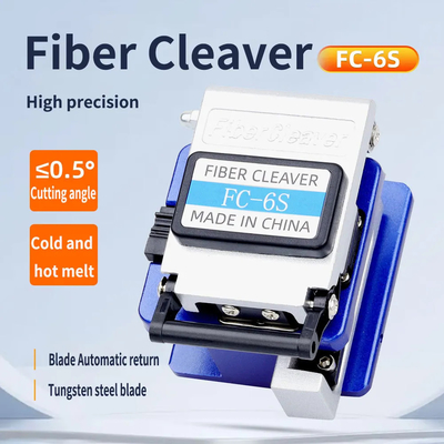 Coupeuse d'équipement de connexion à froid à fibre optique FTTH Kit d'outils Coupeuse de câble à fibre optique