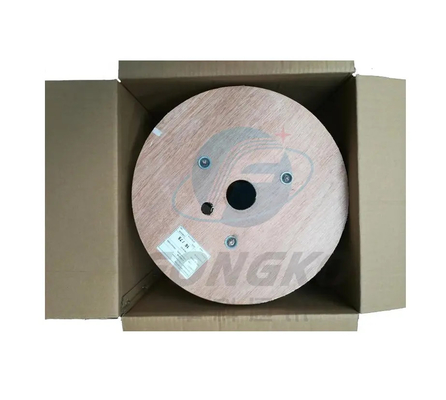 GJYXFCH extérieur 2*5mm FTTH bobine de tambour câble à fibre optique LSZH câble à fibre optique autoportant