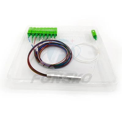1x2 1x4 1x8 1x16 2x8 2x16 PLC Splitter PLC Splitter à fibre optique avec connecteur SC APC UPC