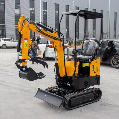 FONGKO en gros KOOP EURO5 Moteur compact Mini-excavatrices KOOP 192F Moteur 1Ton Mini Petit creuseur