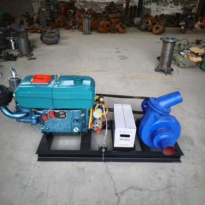 FONGKO NB Type moteur diesel horizontal pompe à aspiration de sable de rivière pompe à sable de boue résistante à l'usure pompe à sable