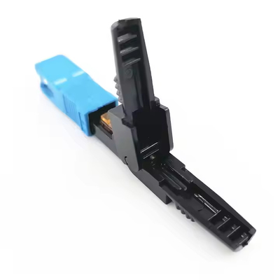 SC UPC APC PC SM Mode unique 55 mm Connecteur Adaptateur à fibre optique Connecteur rapide