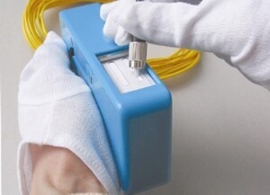 Boîte de connecteur en fibre optique 500x Cassette Cleaner Enclosure Boîte de nettoyant en fibre optique