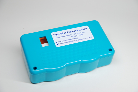 Boîte de connecteur en fibre optique 500x Cassette Cleaner Enclosure Boîte de nettoyant en fibre optique