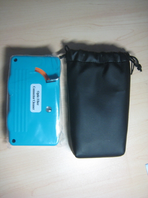 Boîte de connecteur en fibre optique 500x Cassette Cleaner Enclosure Boîte de nettoyant en fibre optique