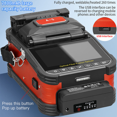 FONGKO Hot Products A-5 Splicer à fusion de fibres optiques