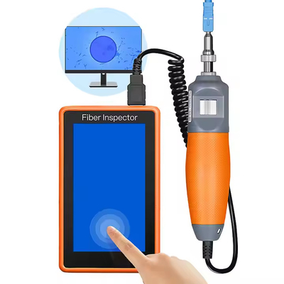 Moniteur tactile HD de 5 pouces inspection sonde à fibre optique outil de nettoyage optique détecteur de visage d'extrémité de fibre