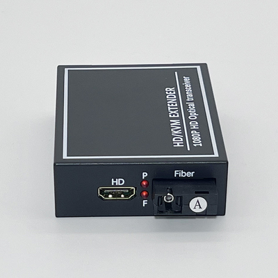 FONGKO Optical Extender HD à MI Convertisseur de fibre optique HD/KVM EXTENDER Transcepteur optique HD 1080P