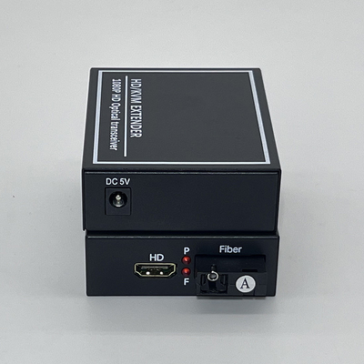 FONGKO Optical Extender HD à MI Convertisseur de fibre optique HD/KVM EXTENDER Transcepteur optique HD 1080P