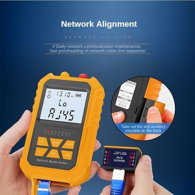 FONGKO OPM VFL tout en un compteur de puissance Testeur de câble à fibre optique RJ45 Compteur de puissance optique multifonctionnel