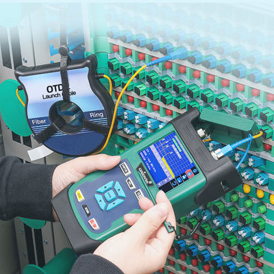 Câble de lancement OTDR FONGKO 150M 300M 500M 1000M 1KM Extension de fibre optique SM MM Bobine de câble à fibre optique Câble de lancement OTDR